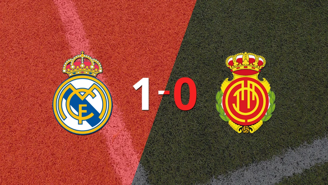 Real Madrid le ganó 1-0 como local a Mallorca