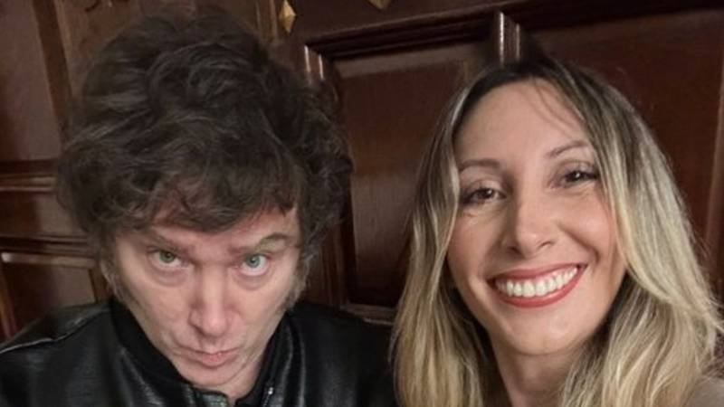 Javier Milei recibió en Casa Rosada a "Lady Market", una influencer de finanzas
