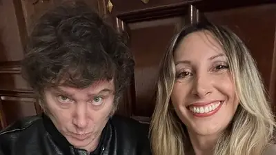 Javier Milei recibió en Casa Rosada a "Lady Market", una influencer de finanzas Javier Milei recibió en Casa Rosada a "Lady Market", una influencer de finanzas