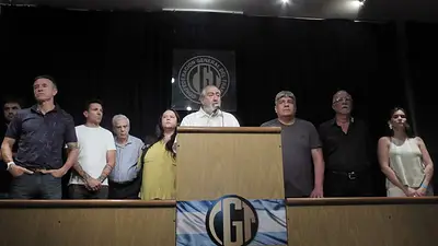 Dura advertencia de la CGT a los diputados que rompieron UP: "Respondan al pueblo" Dura advertencia de la CGT a los diputados que rompieron UP: "Respondan al pueblo"