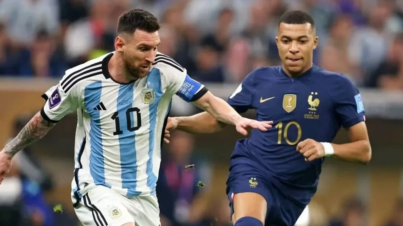 Kylian Mbappé Lionel Messi Selección Argentina PSG