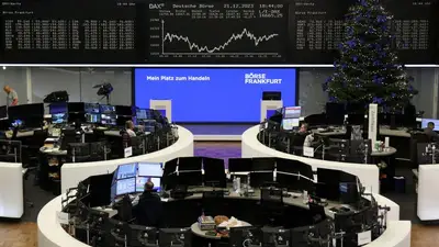 Las bolsas europeas se encaminan a su primera pérdida en ocho semanas Las bolsas europeas se encaminan a su primera pérdida en ocho semanas