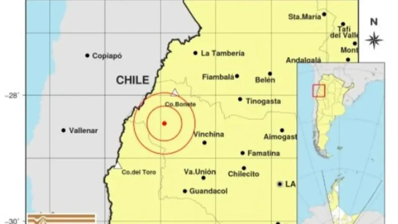 Un fuerte sismo se sintió en dos provincias argentinas: dónde fue y cuál es la situación