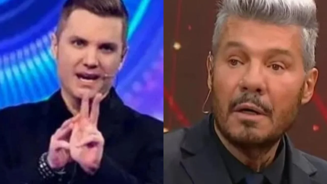 Santiago Del Moro y Marcelo Tinelli