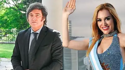 Javier Milei y Fátima Florez Javier Milei y Fátima Florez