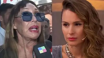 Moria Casán Pampita Moria Casán Pampita