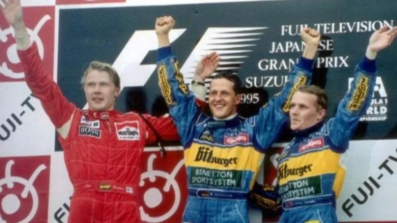 Michael Schumacher Fórmula 1 F1 Johhny Herbert