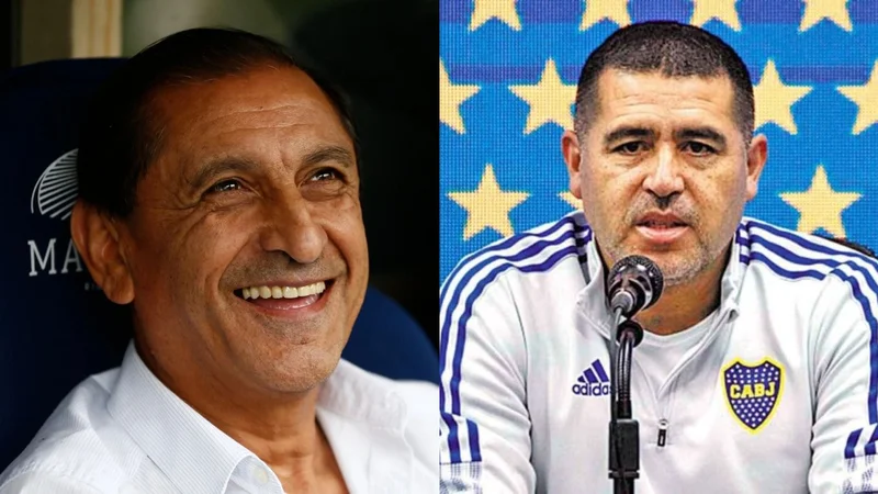 Ramón Díaz Boca Juniors Juan Román Riquelme Vasco Da Gama