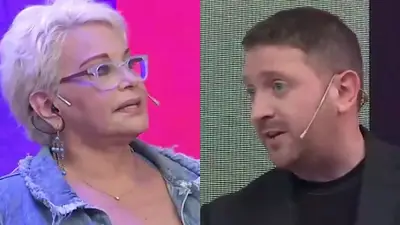 Carmen Barbieri y Jonatan Viale en Mañanísima por El Trece Carmen Barbieri y Jonatan Viale en Mañanísima por El Trece