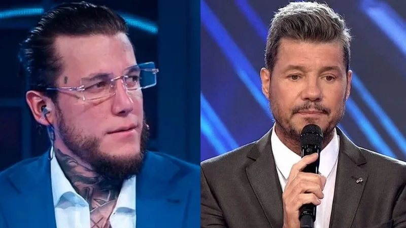 Alexander Caniggia. Marcelo Tinelli