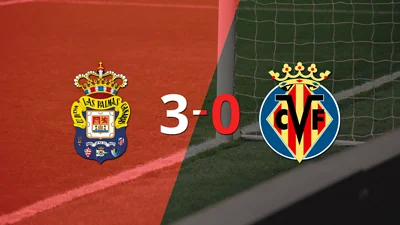 UD Las Palmas golea 3-0 a Villarreal y Kirian Rodriguez firma doblete UD Las Palmas golea 3-0 a Villarreal y Kirian Rodriguez firma doblete