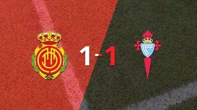 Mallorca y Celta empataron 1 a 1 Mallorca y Celta empataron 1 a 1