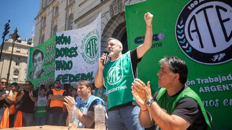Pese al llamado a paritarias, ATE avisó que "será muy difícil un acuerdo"