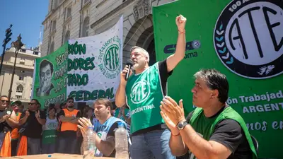 ATE respondió la amenaza del Gobierno: "Son de manual" ATE respondió la amenaza del Gobierno: "Son de manual"