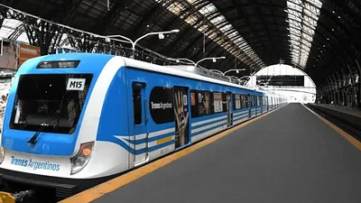 Una formación del tren Mitre Una formación del tren Mitre