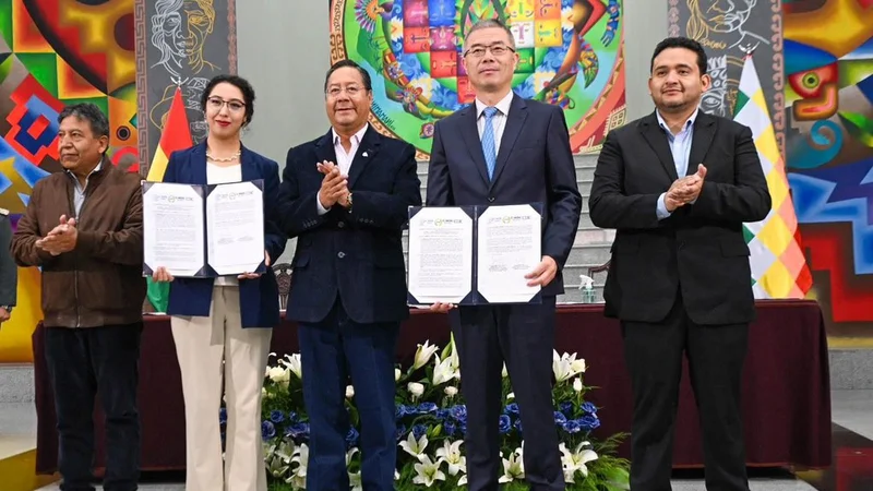 Bolivia suma un consorcio chino para la explotación del litio