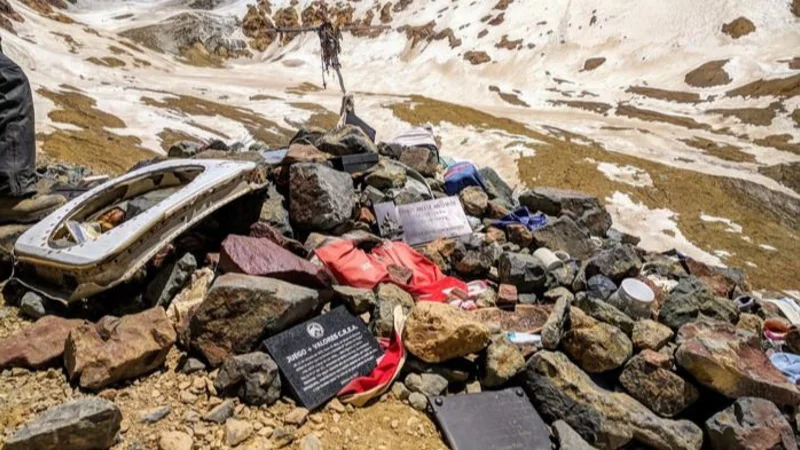 Tragedia de los Andes valle de las lagrimas