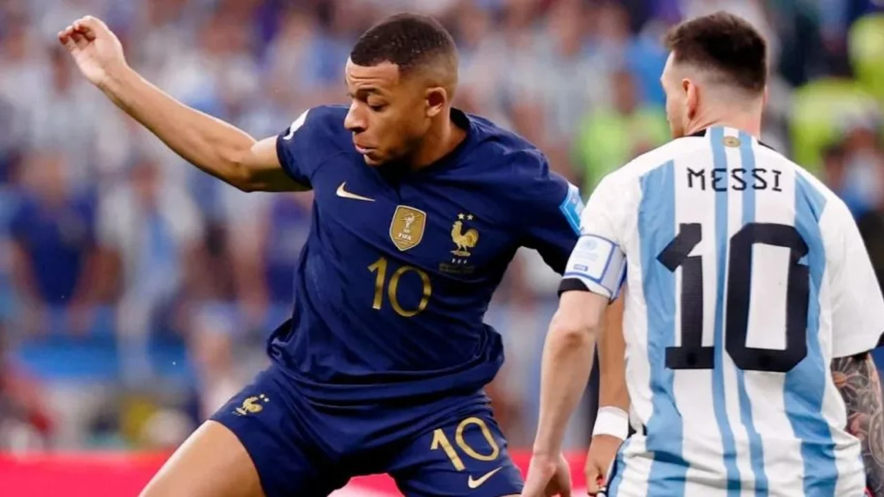 Kylian Mbappé Lionel Messi Selección Argentina Francia