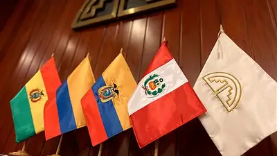 Reunión urgente de ministros de la Comunidad Andina para abordar la crisis en Ecuador Reunión urgente de ministros de la Comunidad Andina para abordar la crisis en Ecuador