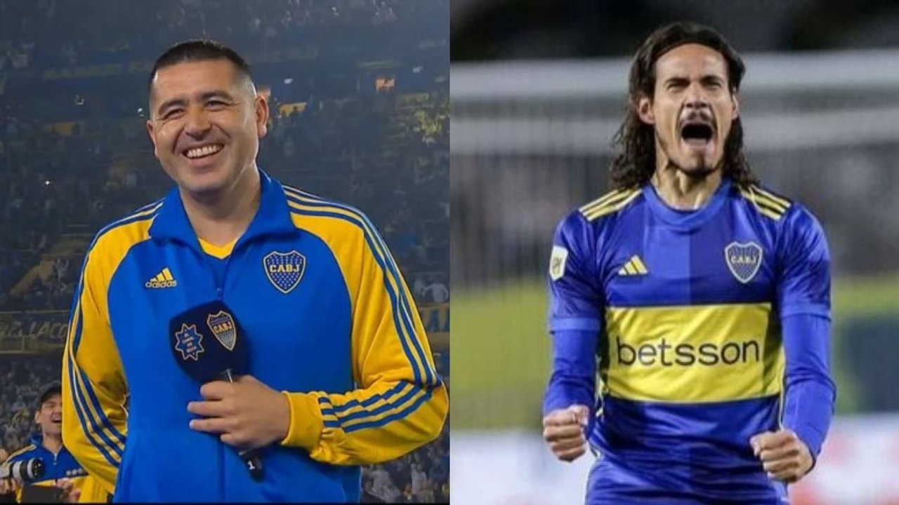 Boca Juniors, Lucas Torreira, Juan Román Riquelme, Edinson Cavani.