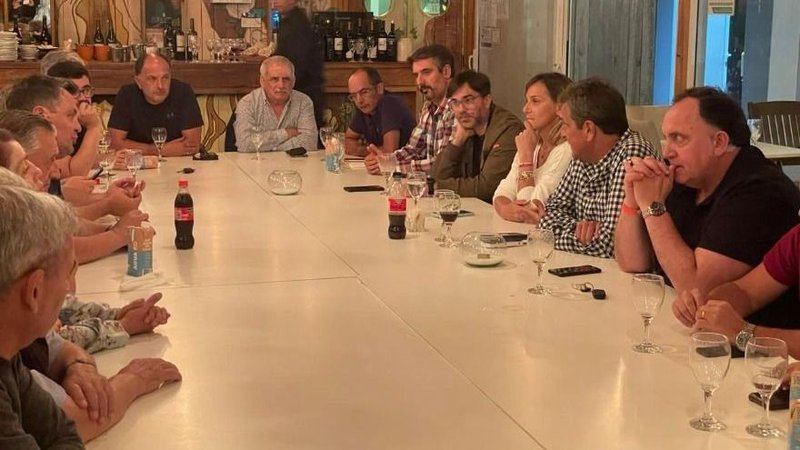 Reapareció Massa en una reunión con intendentes en la previa del paro