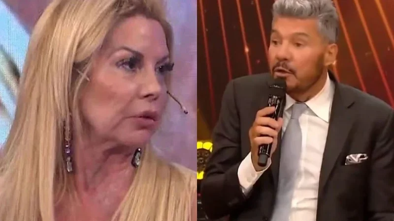Soledad Aquino y Marcelo Tinelli