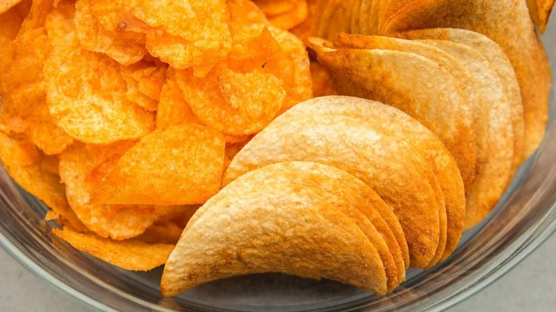 Papas fritas de tubo