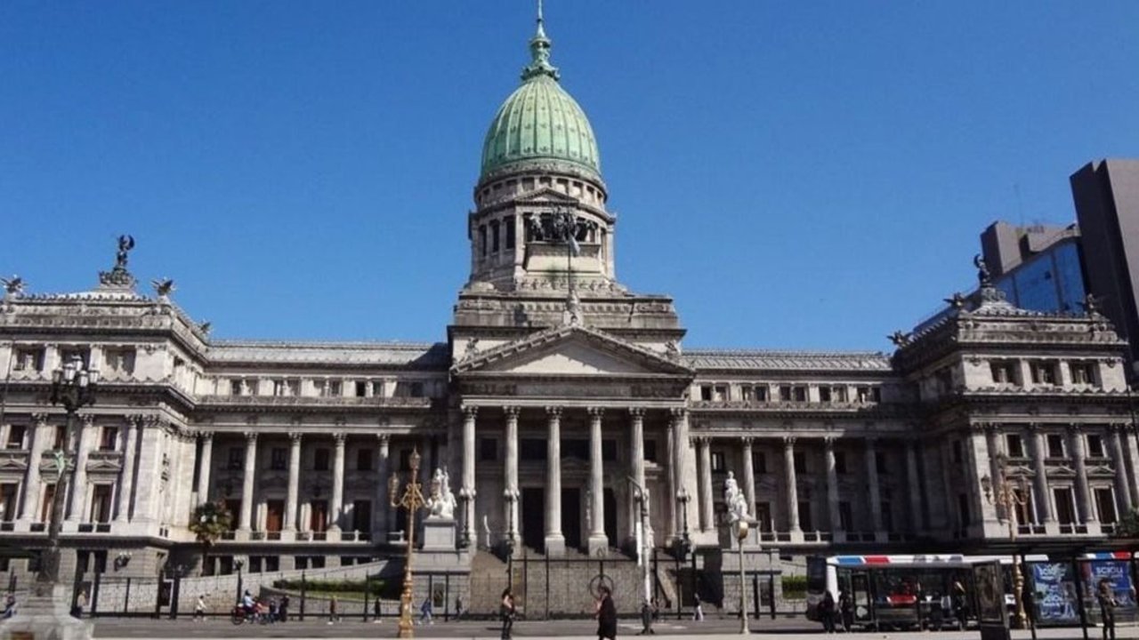 Fotografía del Congreso de la Nación 