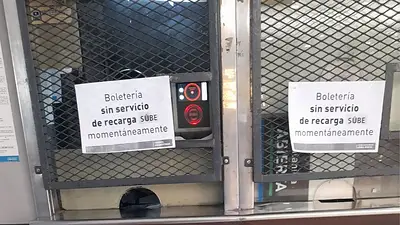 SUBE sin servicio para cargarla en las boleterías de las estaciones de tren: qué línea se ve afectada. SUBE sin servicio para cargarla en las boleterías de las estaciones de tren: qué línea se ve afectada.