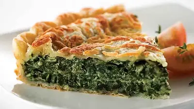 Receta para la preparación de una tarta de acelga Receta para la preparación de una tarta de acelga