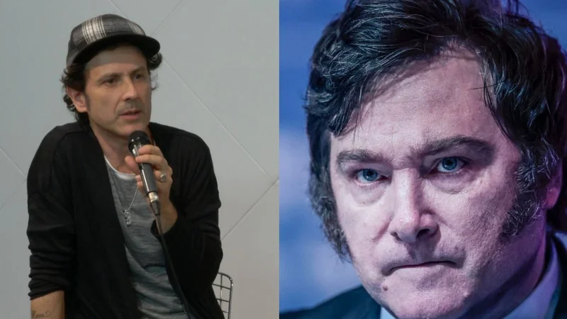 Coti Sorokin enojado con Javier Milei