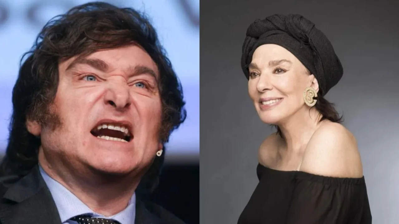 Javier Milei. Graciela Borges