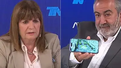 Bullrich quiso chicanear el paro y Daer salió al cruce con una foto Bullrich quiso chicanear el paro y Daer salió al cruce con una foto