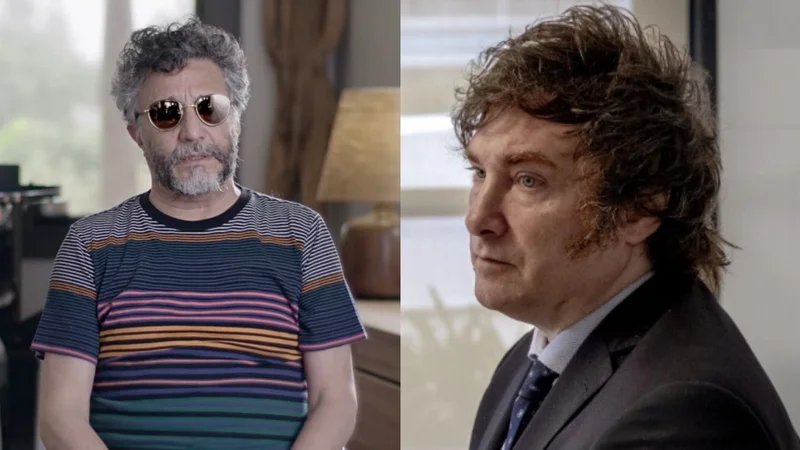 Fito Páez. Javier Milei.
