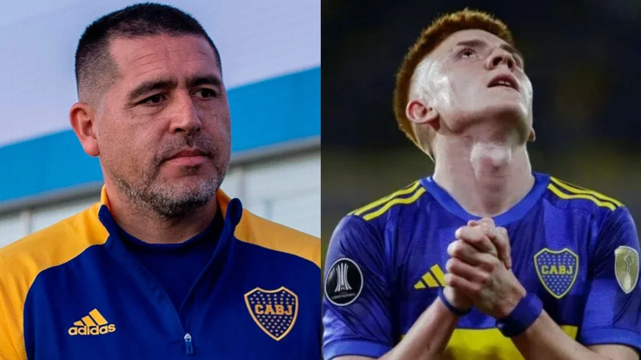 Juan Román Riquelme Boca Juniors Valentín Barco