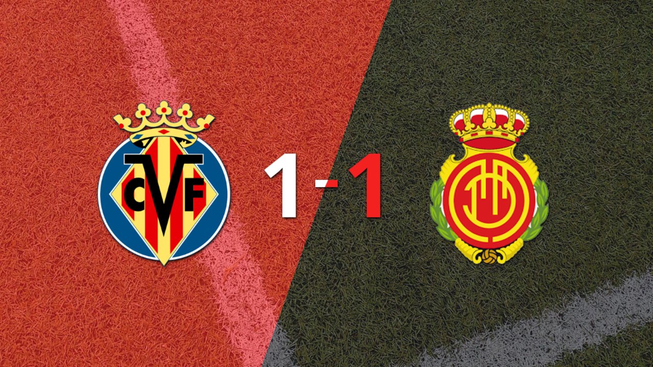 Villarreal y Mallorca empataron 1 a 1