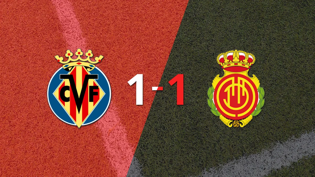 Villarreal y Mallorca empataron 1 a 1