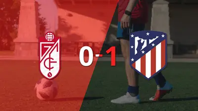 A Atlético de Madrid no le sobró nada, pero venció a Granada en su casa por 1 a 0 A Atlético de Madrid no le sobró nada, pero venció a Granada en su casa por 1 a 0