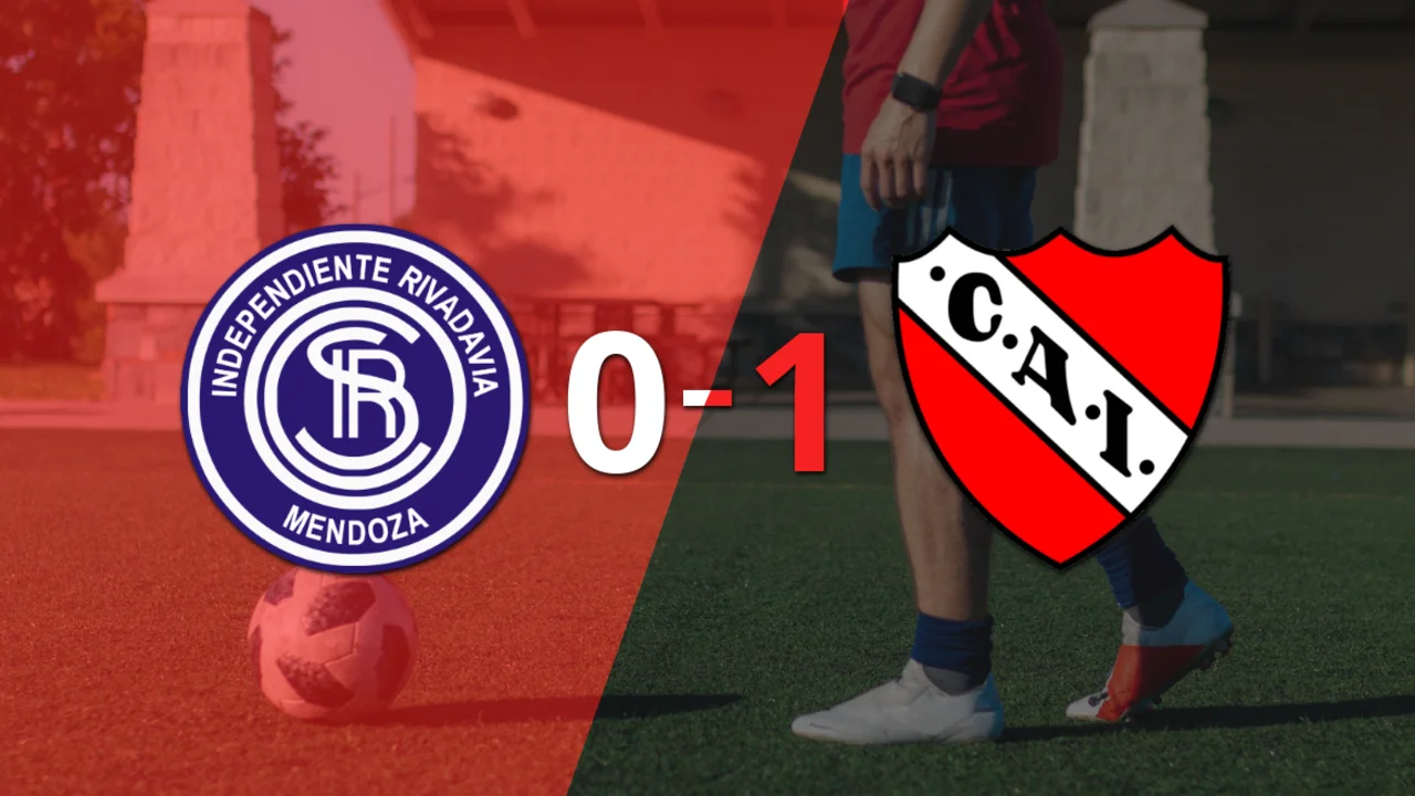 A Independiente no le sobró nada, pero venció a Independiente Mdz. por 1 a 0