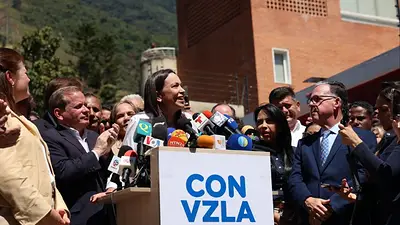 María Corina Machado rechazó su inhabilitación y mantiene su candidatura María Corina Machado rechazó su inhabilitación y mantiene su candidatura