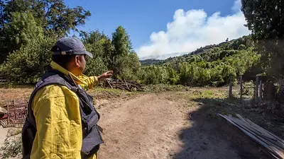 Incendio en Los Alerces ya quemó más de 2000 hectáreas: afirman que fue intencional Incendio en Los Alerces ya quemó más de 2000 hectáreas: afirman que fue intencional