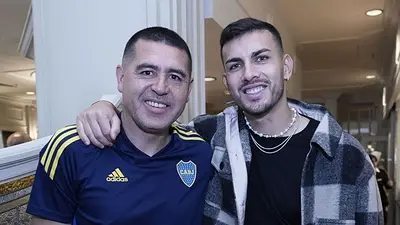 Boca Juniors, Juan Román Riquelme, Leandro Paredes. Boca Juniors, Juan Román Riquelme, Leandro Paredes.