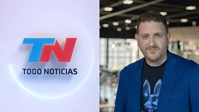 Logo de TN y Jonatan Viale Logo de TN y Jonatan Viale