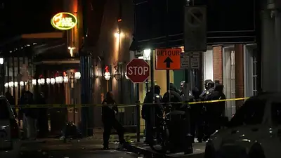 Masacre en Nueva Orleans: un auto embistió una multitud y mató 11 personas Masacre en Nueva Orleans: un auto embistió una multitud y mató 11 personas