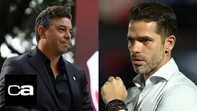 Fernando Gago Marcelo Gallardo River Plate Boca Juniors Fernando Gago Marcelo Gallardo River Plate Boca Juniors