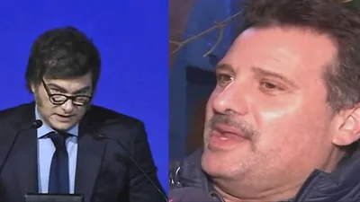 José María Listorti y Javier Milei José María Listorti y Javier Milei