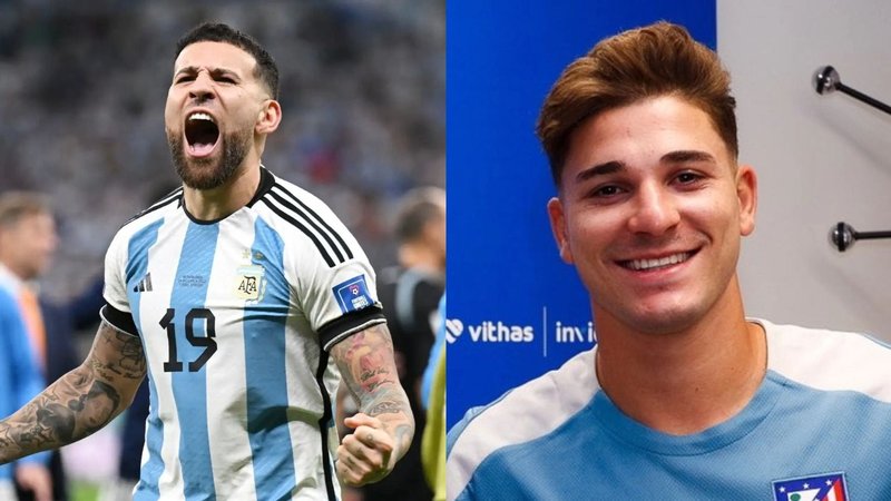 Nicolás Otamendi Julián Álvarez