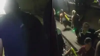 Subte: video de jubilado atropellado por formación de Subte B en estación Tronador Subte: video de jubilado atropellado por formación de Subte B en estación Tronador