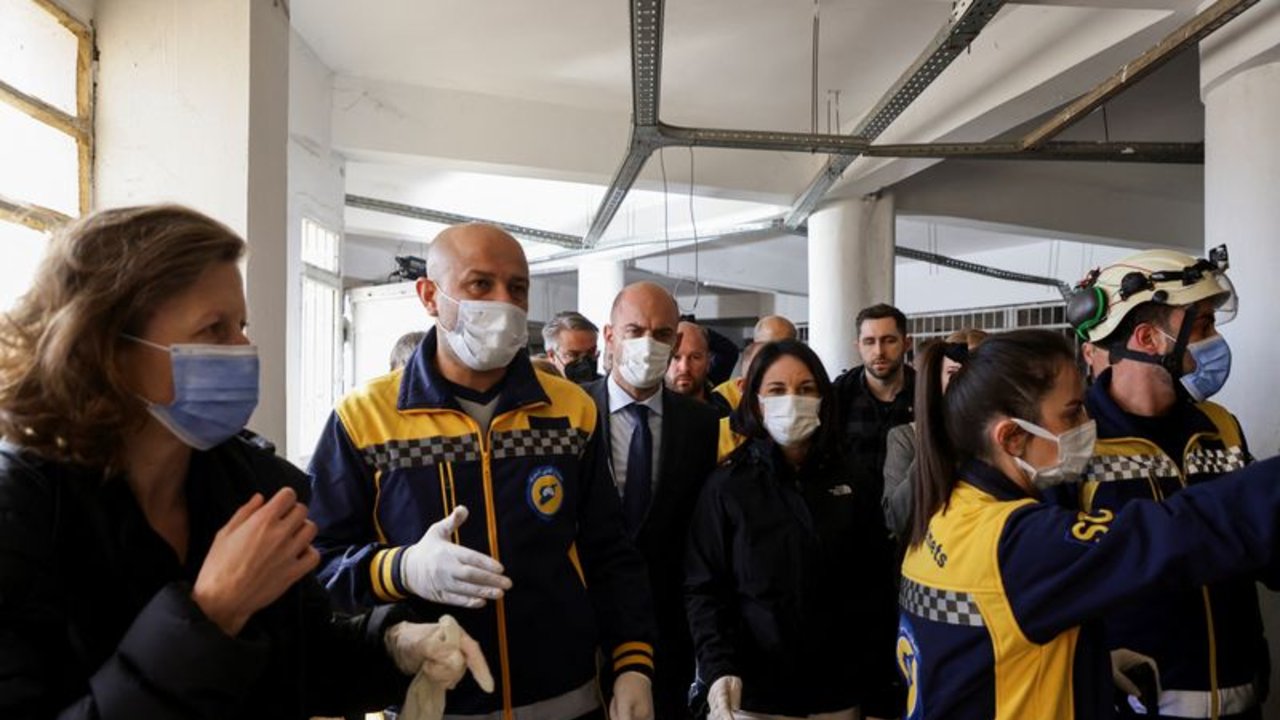Ministros de Exteriores de Alemania y Francia se reúnen en Damasco con gobernantes sirios
