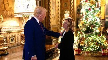 Italiana Meloni impulsa lazos con Trump en una visita sorpresa a Florida